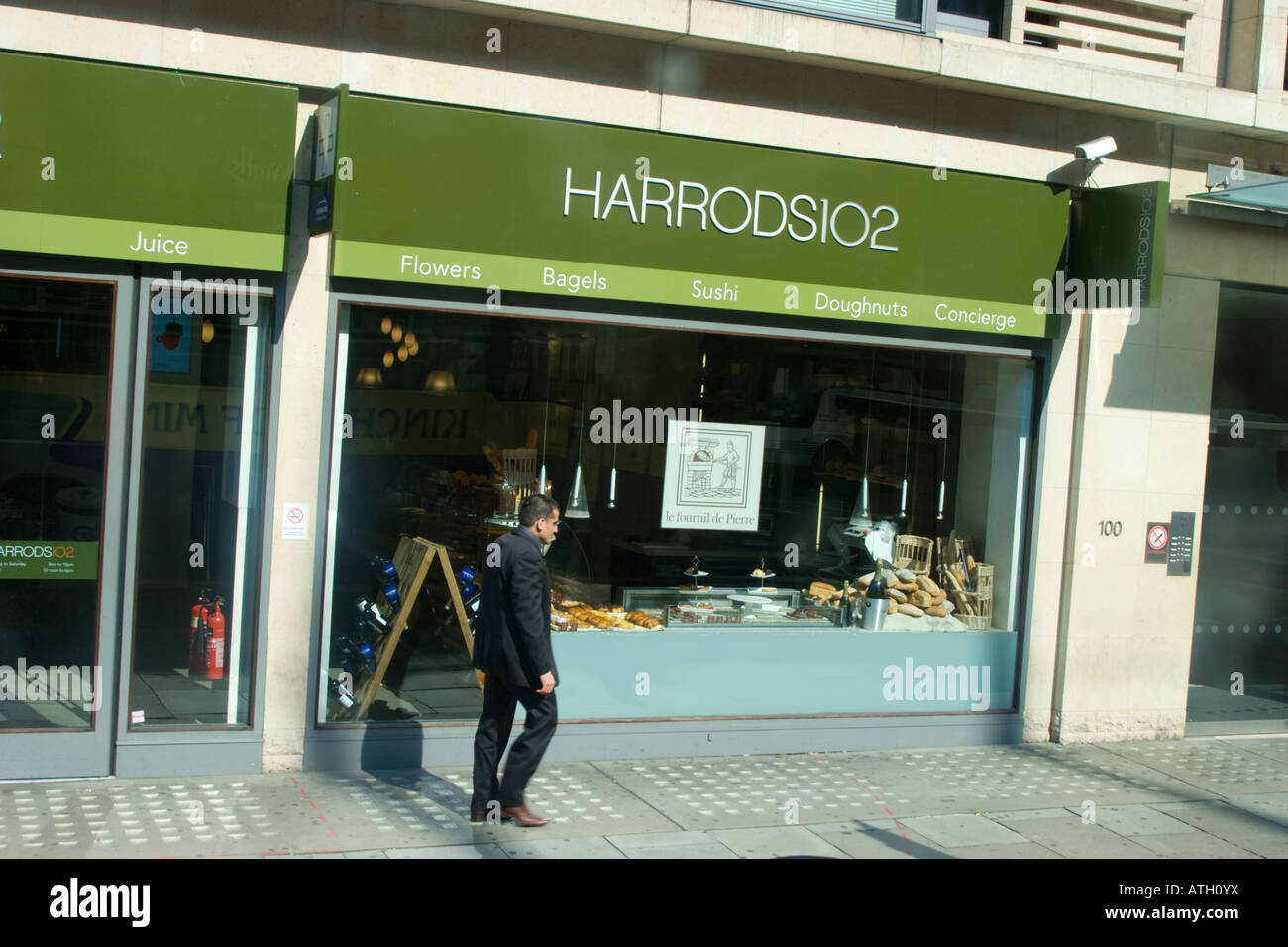 Harrods 102 sushi shop and restaurant in Knightsbridge London Stock Photo
