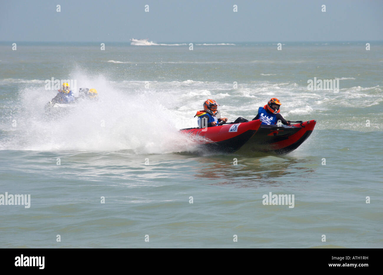 Powerboat Racing, Eastbourne Extreme 2007 Stock Photo