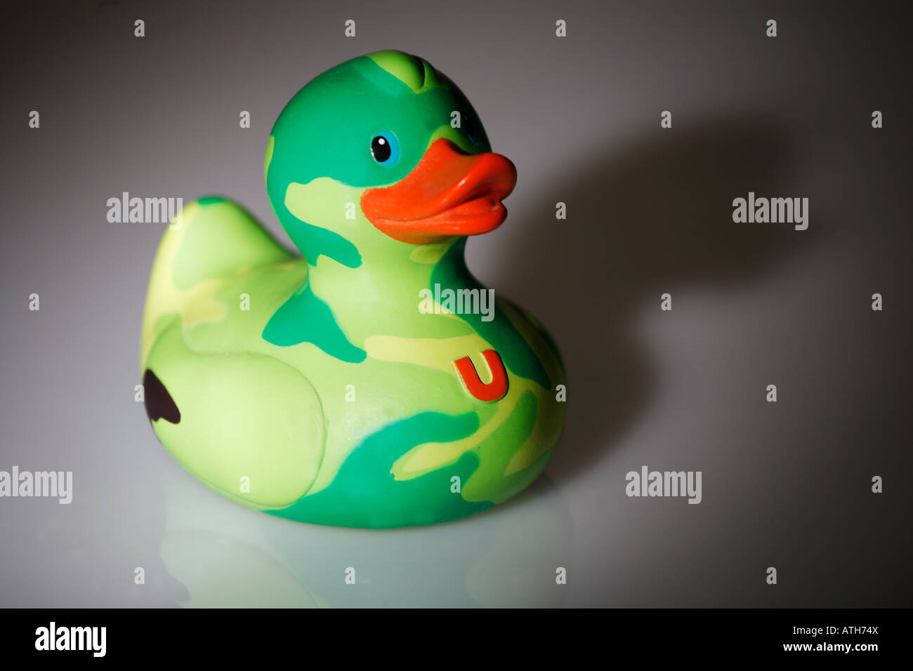 camouflage rubber duck Stock Photo Alamy