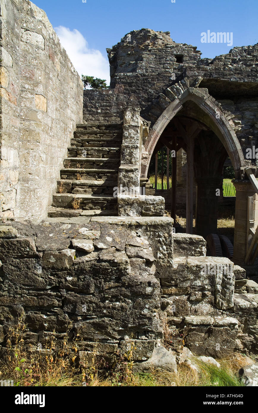 dh Balmerino Abbey BALMERINO FIFE Ruined 13th Century Cistercian ...