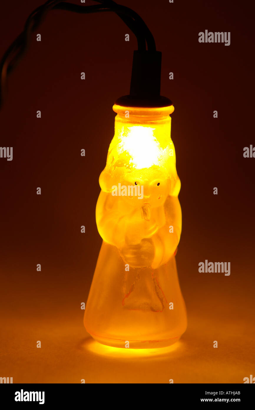 antique glass christmas tree light cover Stock Photo Alamy