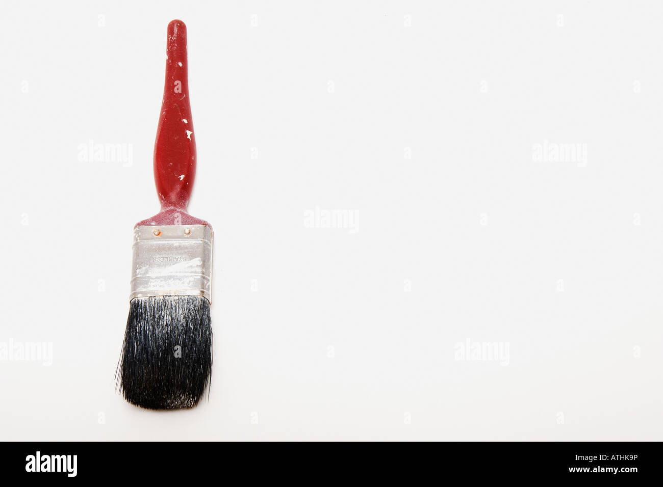 Abstract picture of a paint brush Stock Photo - Alamy