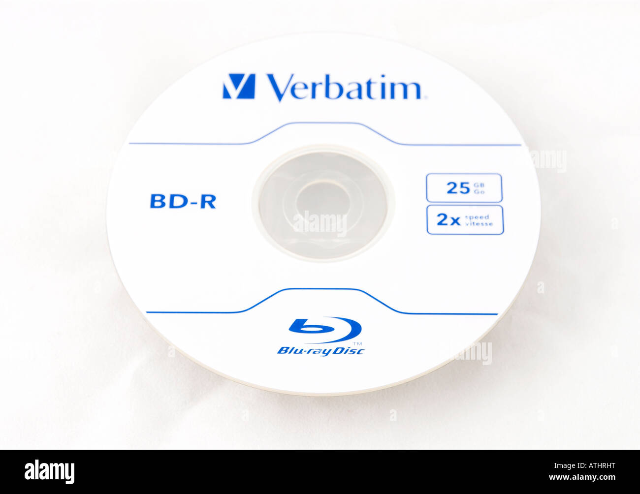 Recordable Blu Ray Disc Stock Photo Alamy