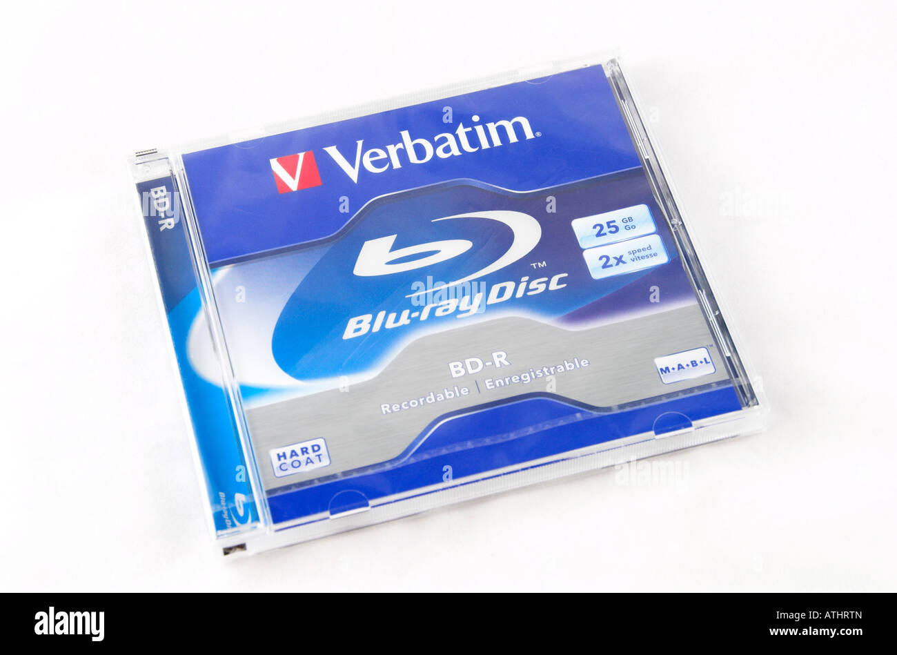Recordable Blu Ray Disc Stock Photo Alamy