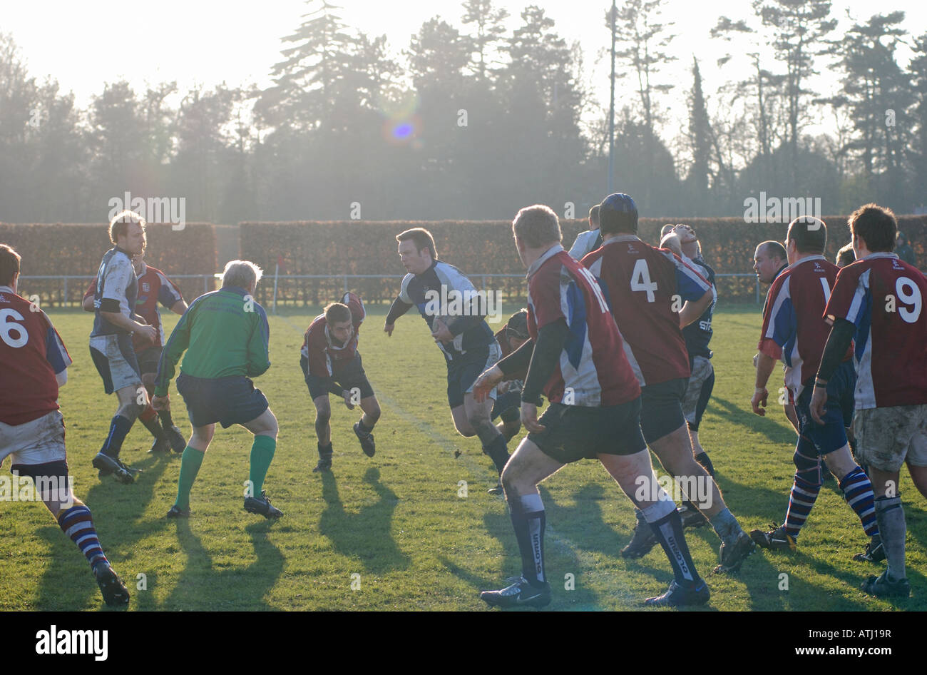Solihull Rugby Rugby Union at club level, Solihull, England, UK Stock Photo - Alamy