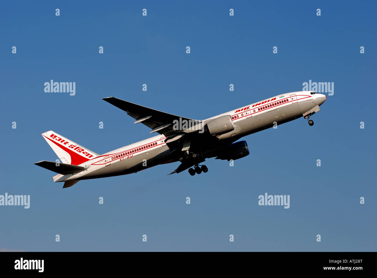 Air india boeing 777 aircraft hi-res stock photography and