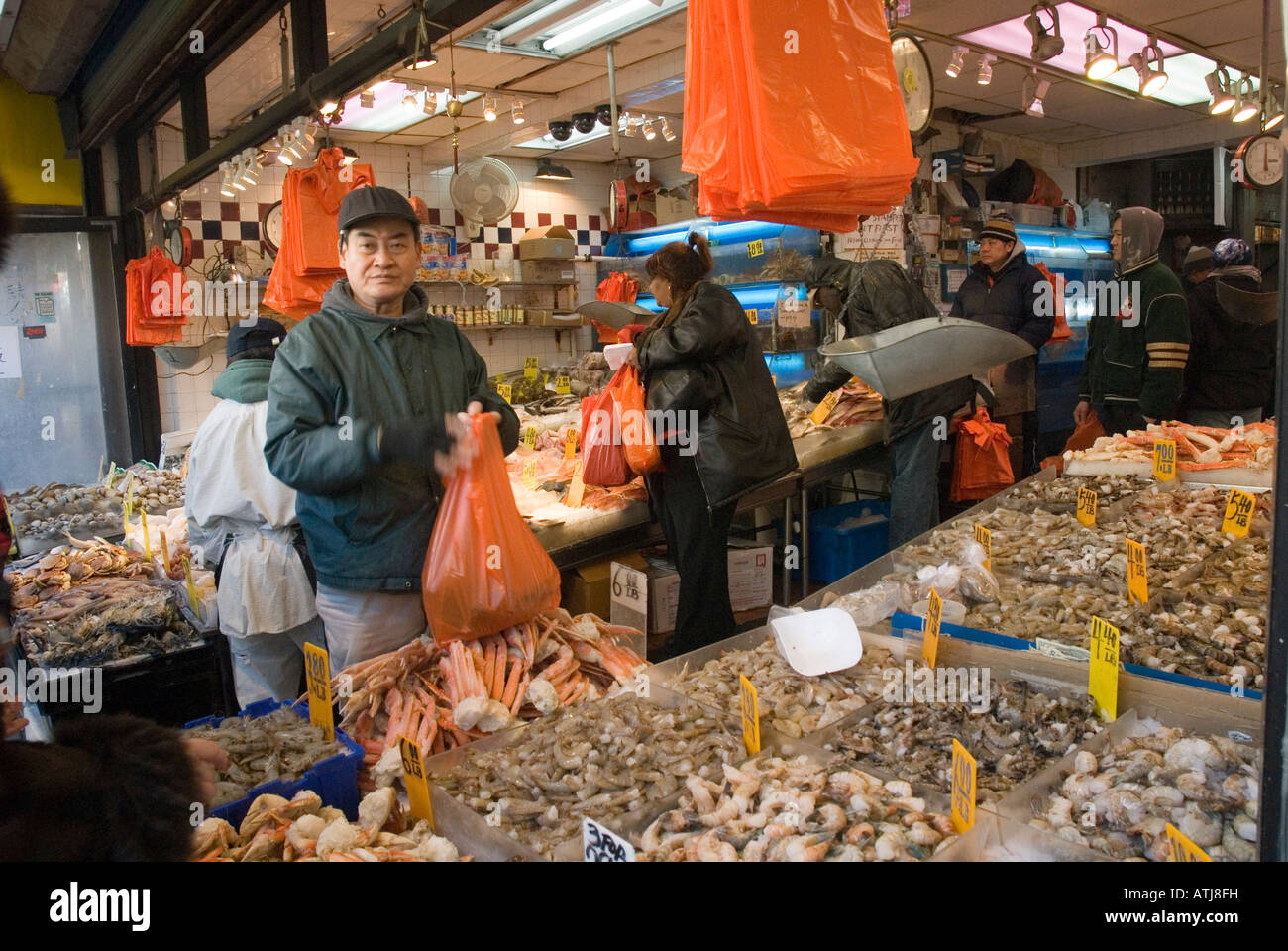 Fish market chinatown canal street hires stock photography and images