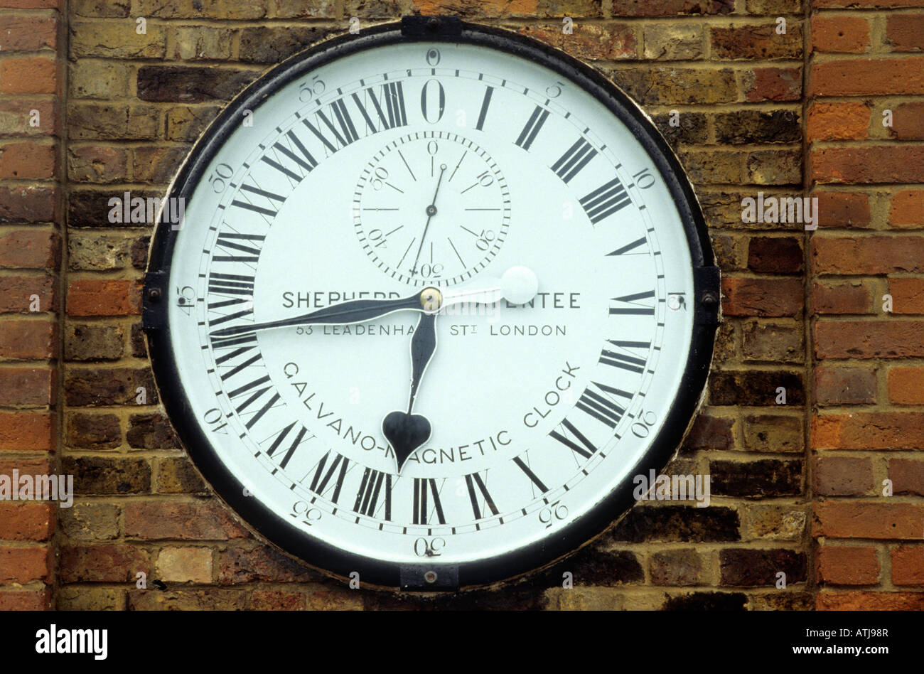 Greenwich 24 hour twenty four hour clock dial London England UK time