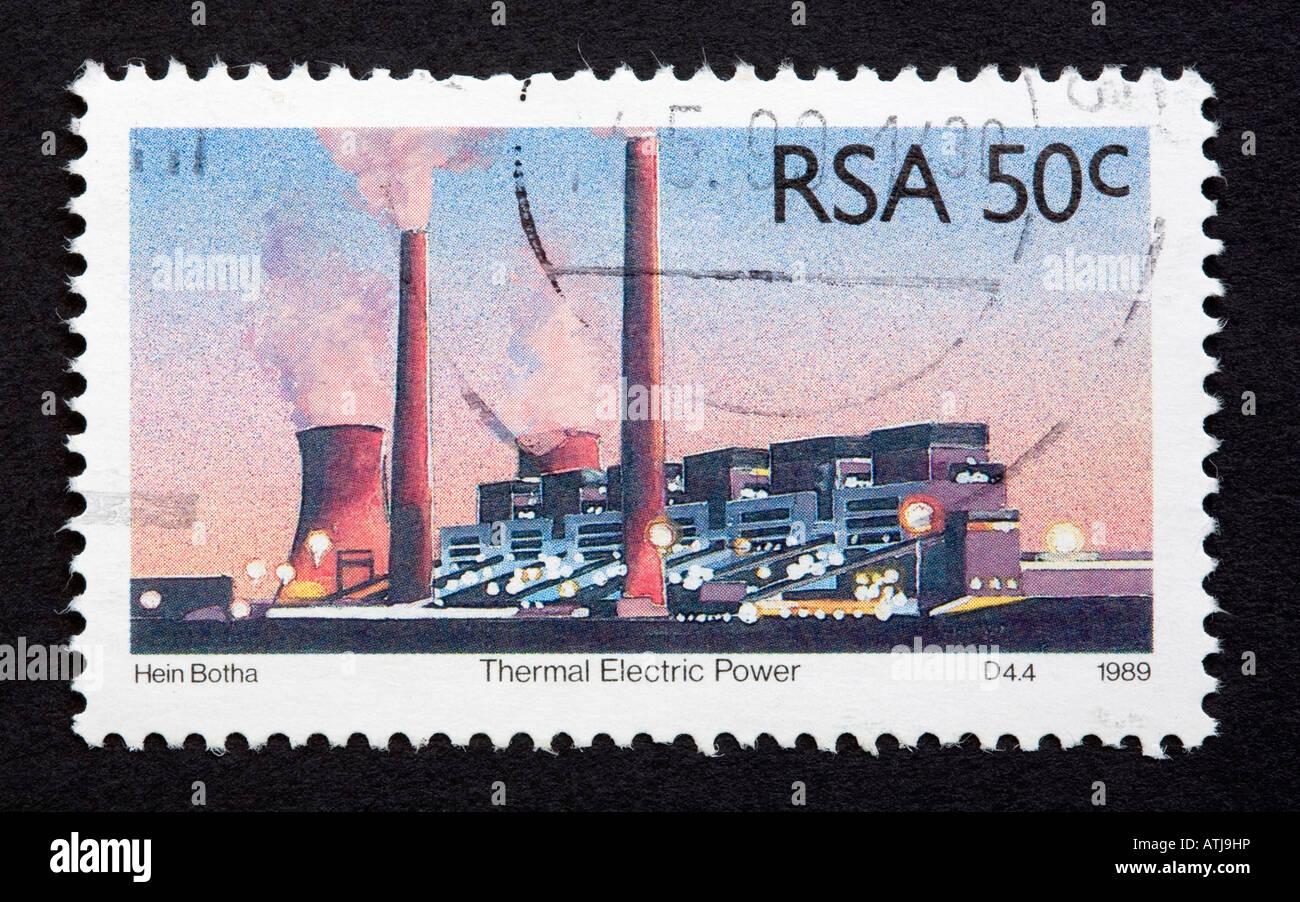 RSA postage stamp Stock Photo