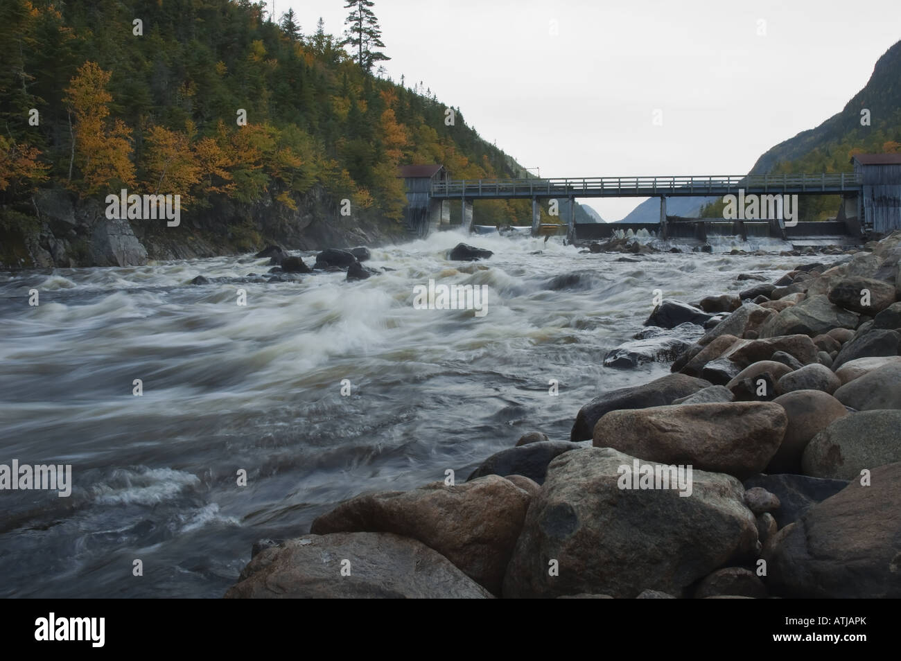 La Malbaie River, Hautes National Park, Charlevoix, Quebec