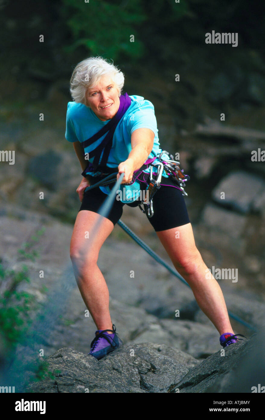 Elevated rope challenge hi-res stock photography and images - Alamy