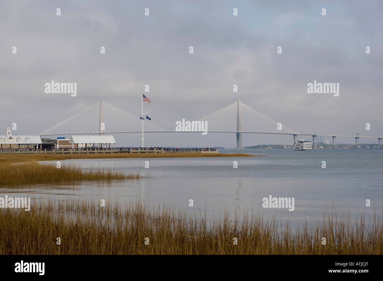 The Arthur Ravenel Jr bridge constructed in 2005 is the longest cable