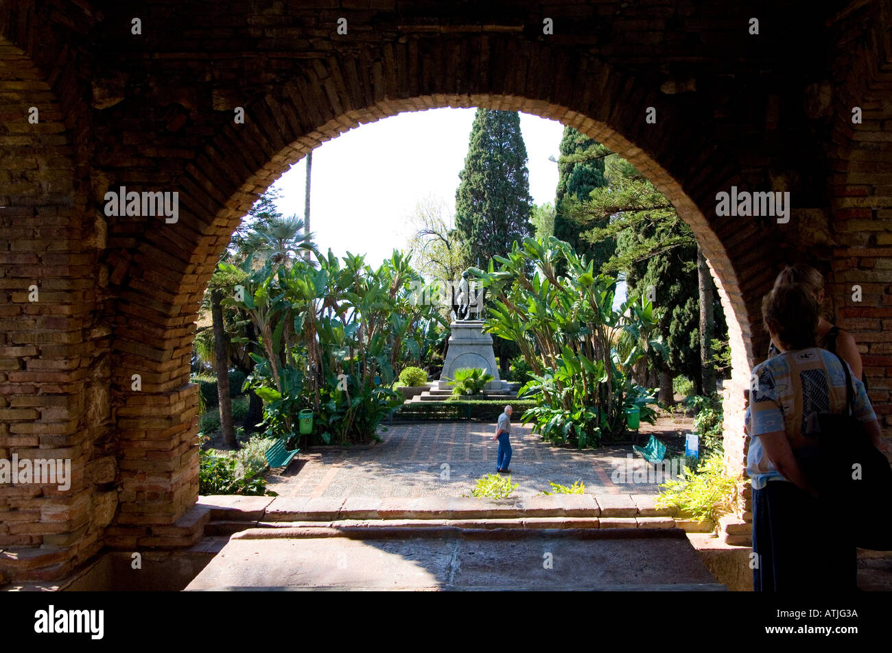 In The Public Park In Taormina, Sicily, Created By Florence T ...