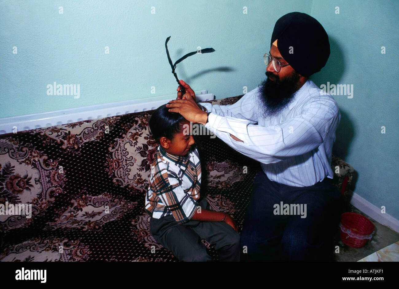 Sikhism hair hi-res stock photography and images - Alamy