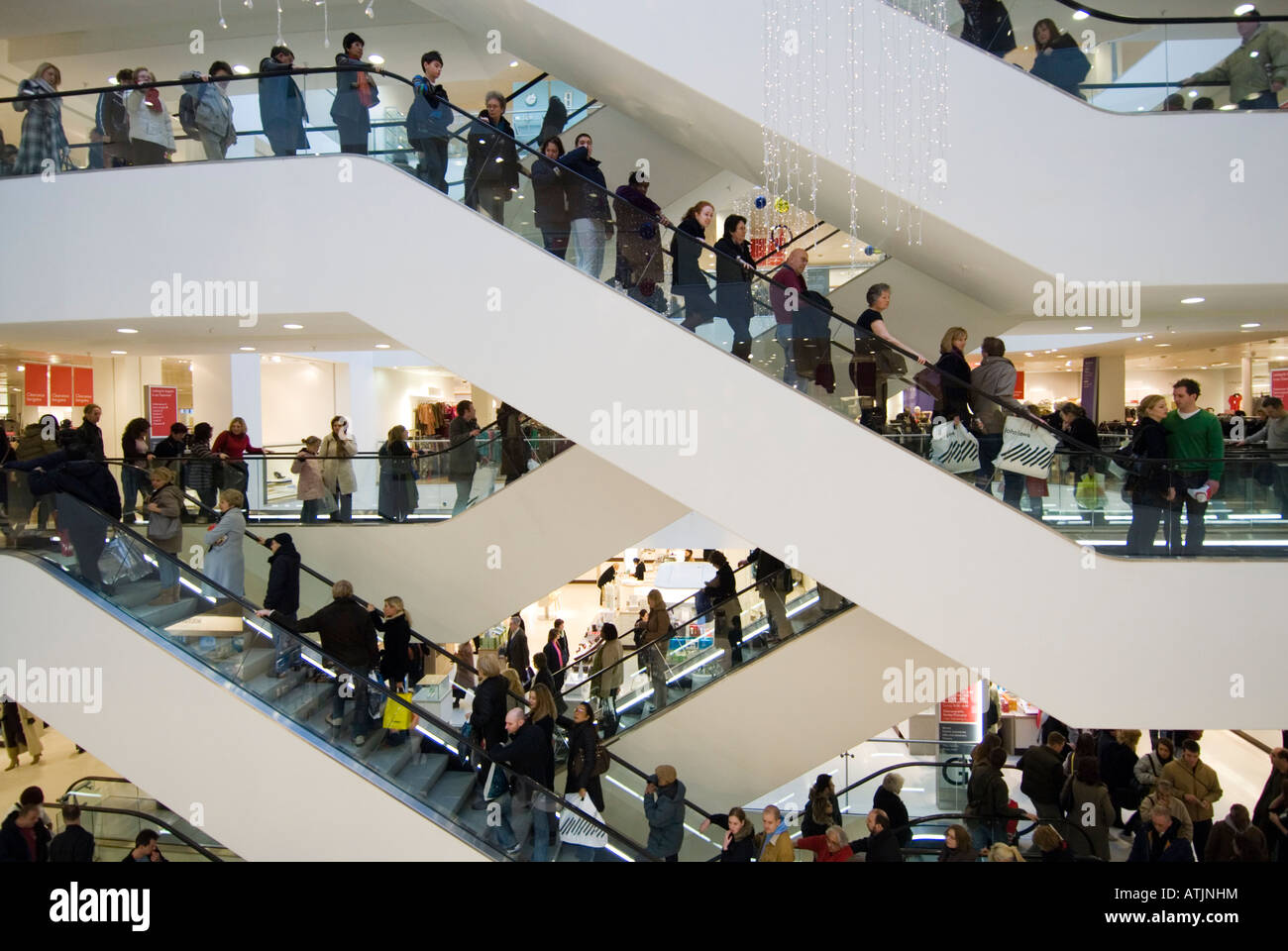 Inside John Lewis department store, London, UK Stock Photo Alamy