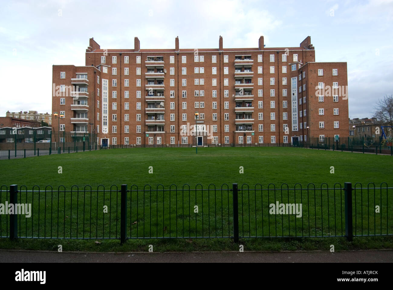 Council estate in London, England, UK Stock Photo
