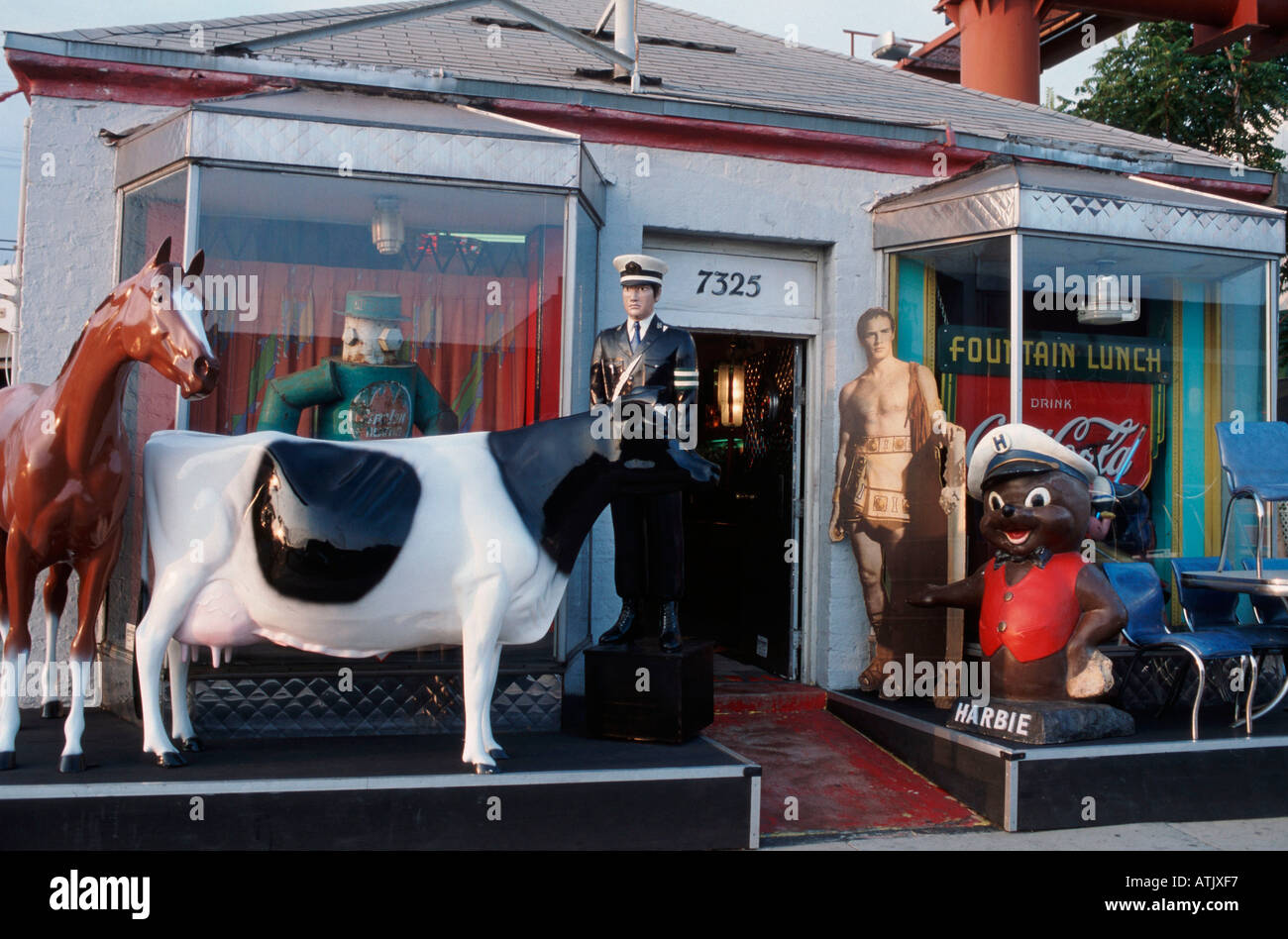 Antique shop / Los Angeles Stock Photo Alamy