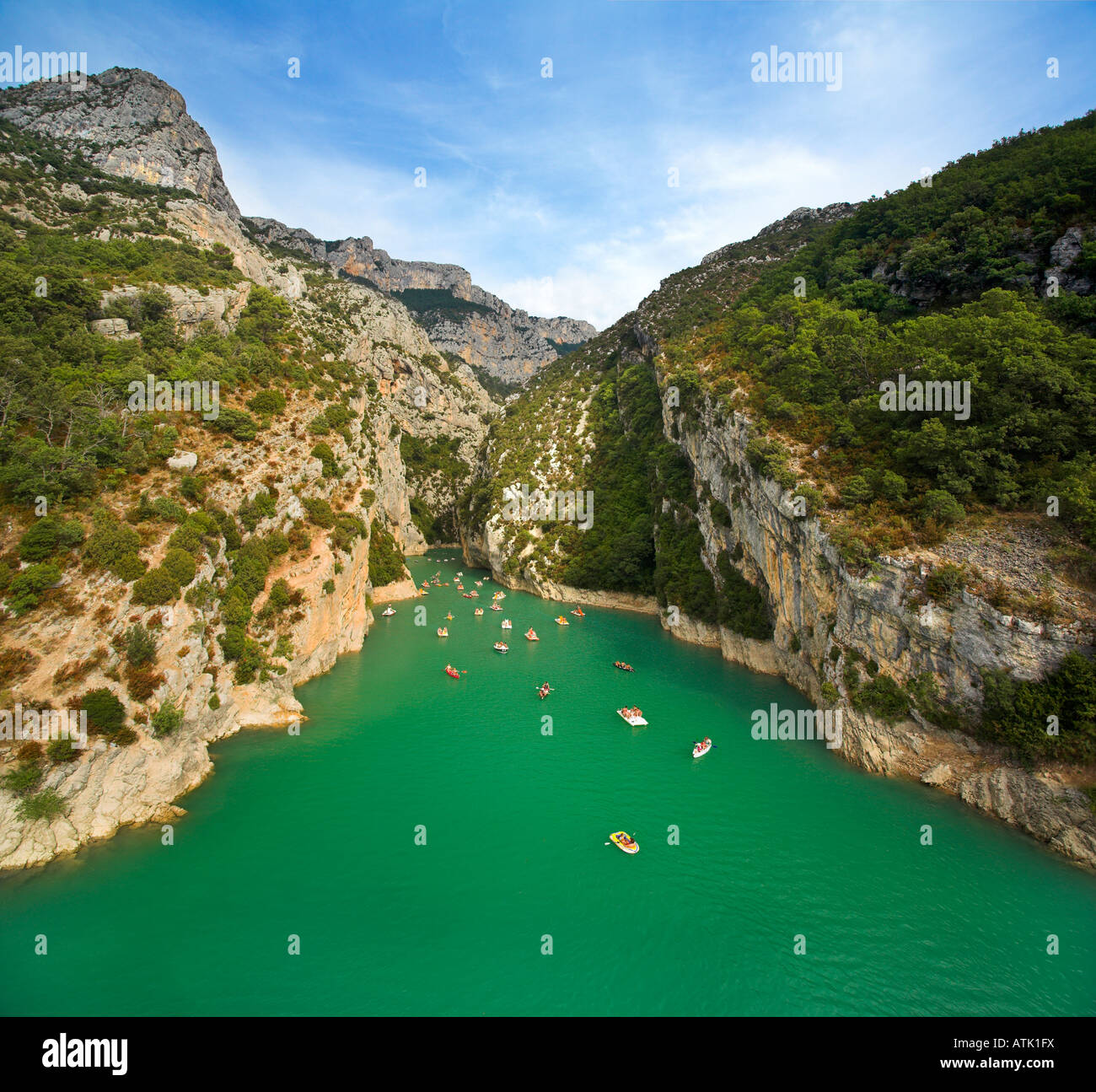 The Grand Canyon du Verdon Provance France Stock Photo