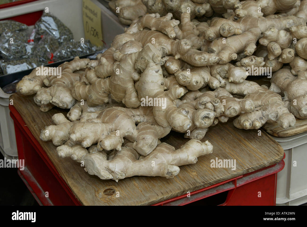 Common Ginger Roots Stock Photo - Alamy