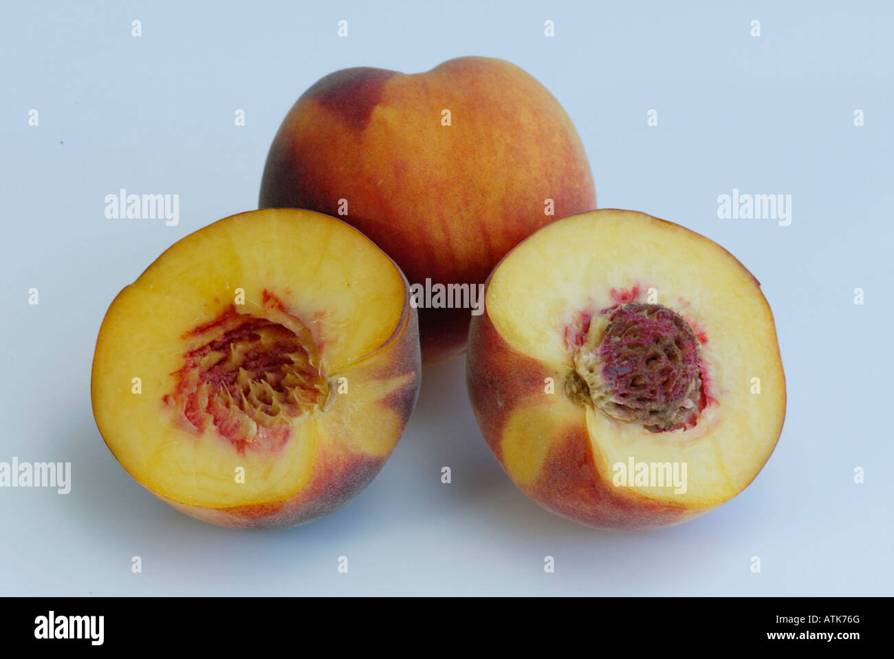 Peach / Pfirsich Stock Photo