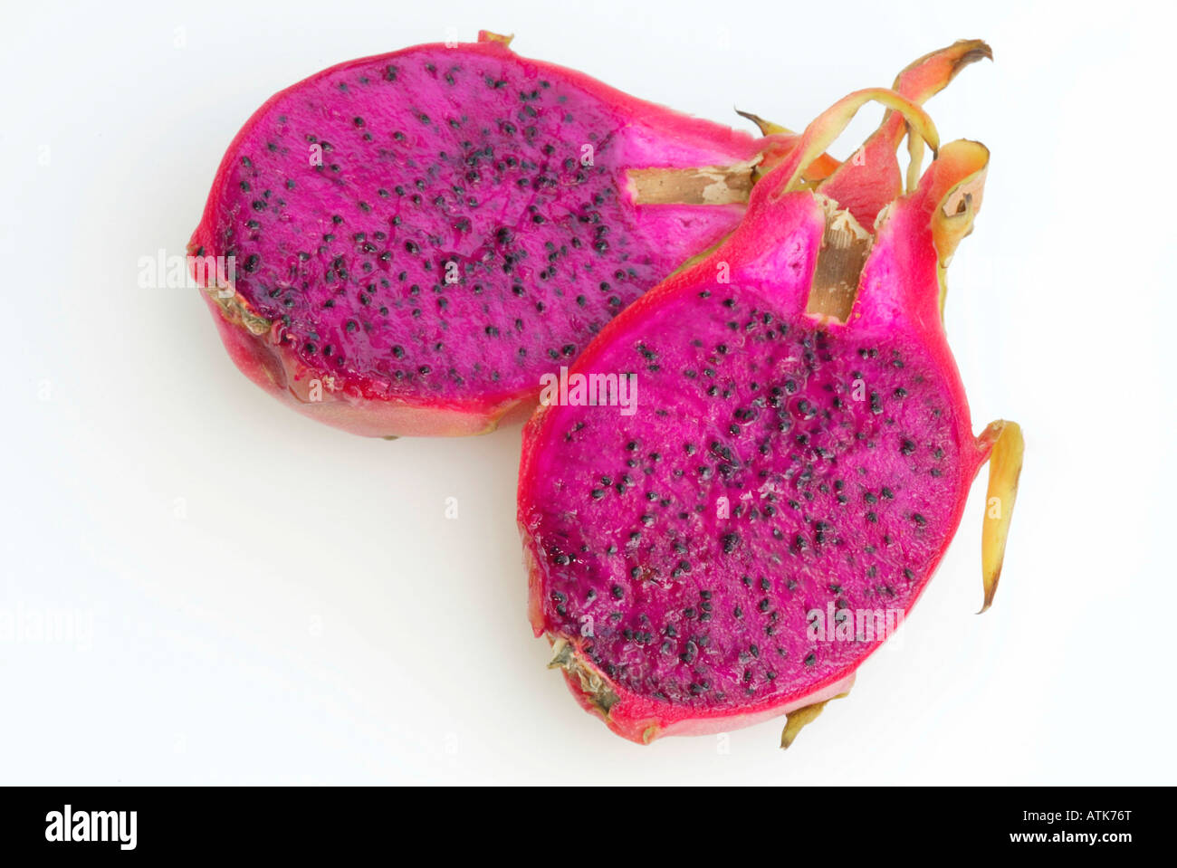 Dragonfruit / Pitahaya / Kaktusfrucht Stock Photo