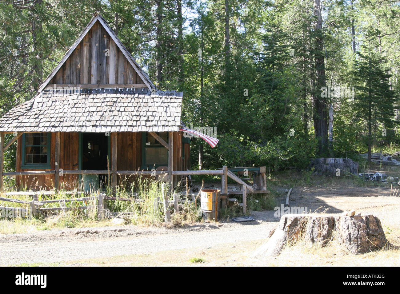 Old Barn In Northern California Stock Photos Old Barn In