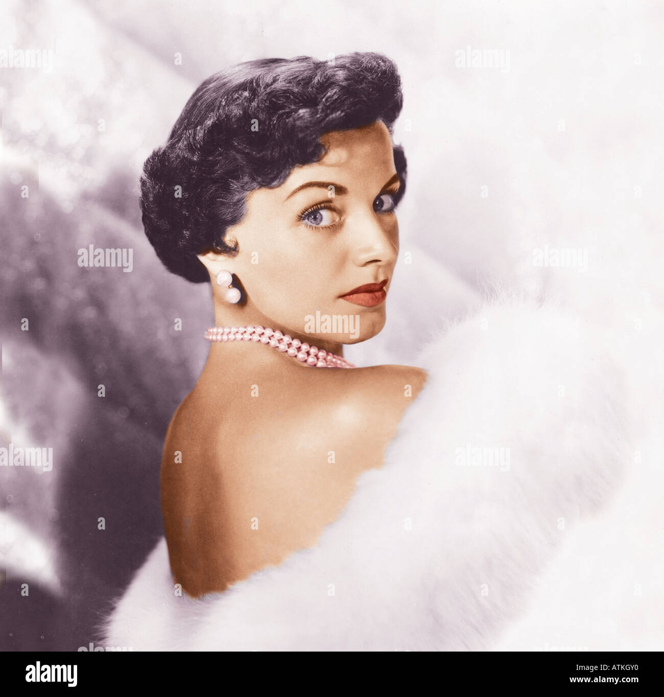 KAY STARR (1922-2016)  US jazz and pop singer about 1950 Stock Photo