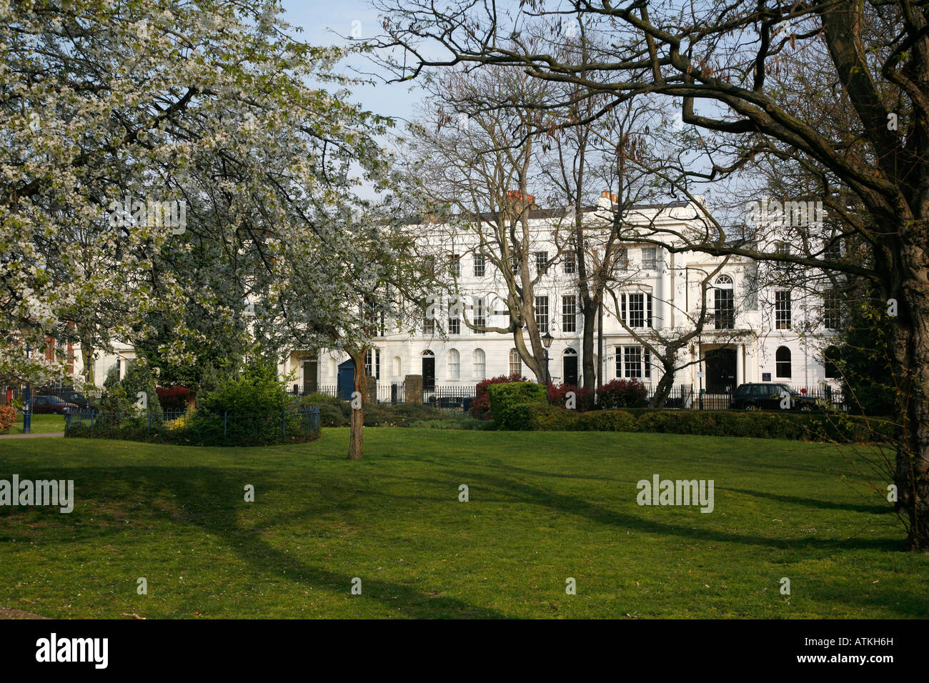 Tredegar Square in Bow, London Stock Photo Alamy