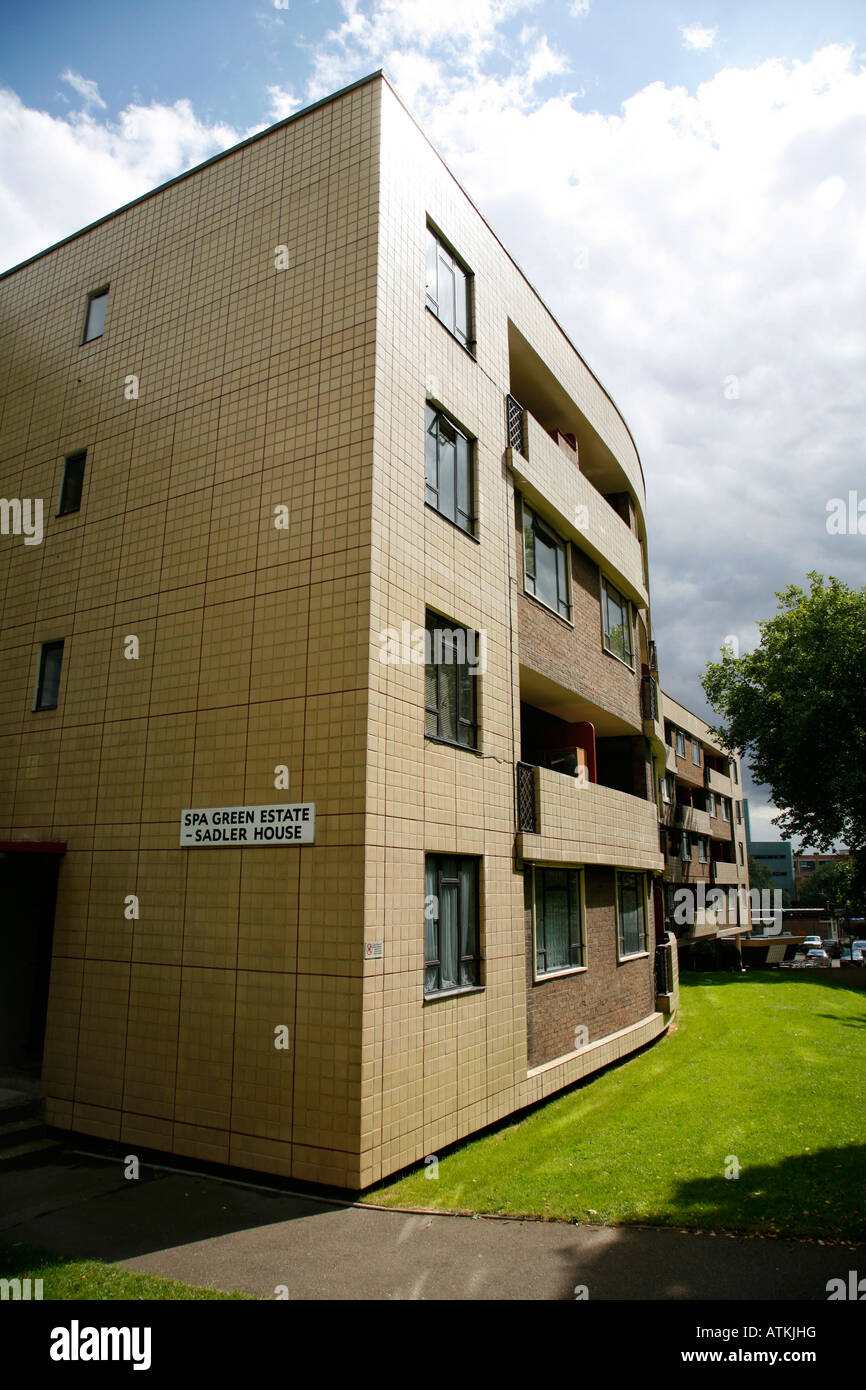 Sadler House Spa Green Estate in Finsbury, London Stock Photo Alamy