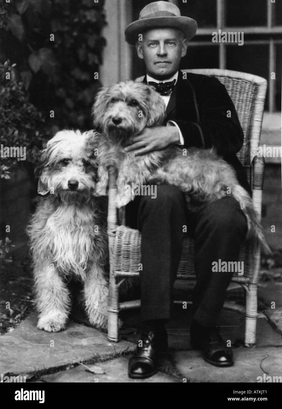 JOHN GALSWORTHY English novelist 1867 to 1933 best known for The Forsyte Saga Stock Photo