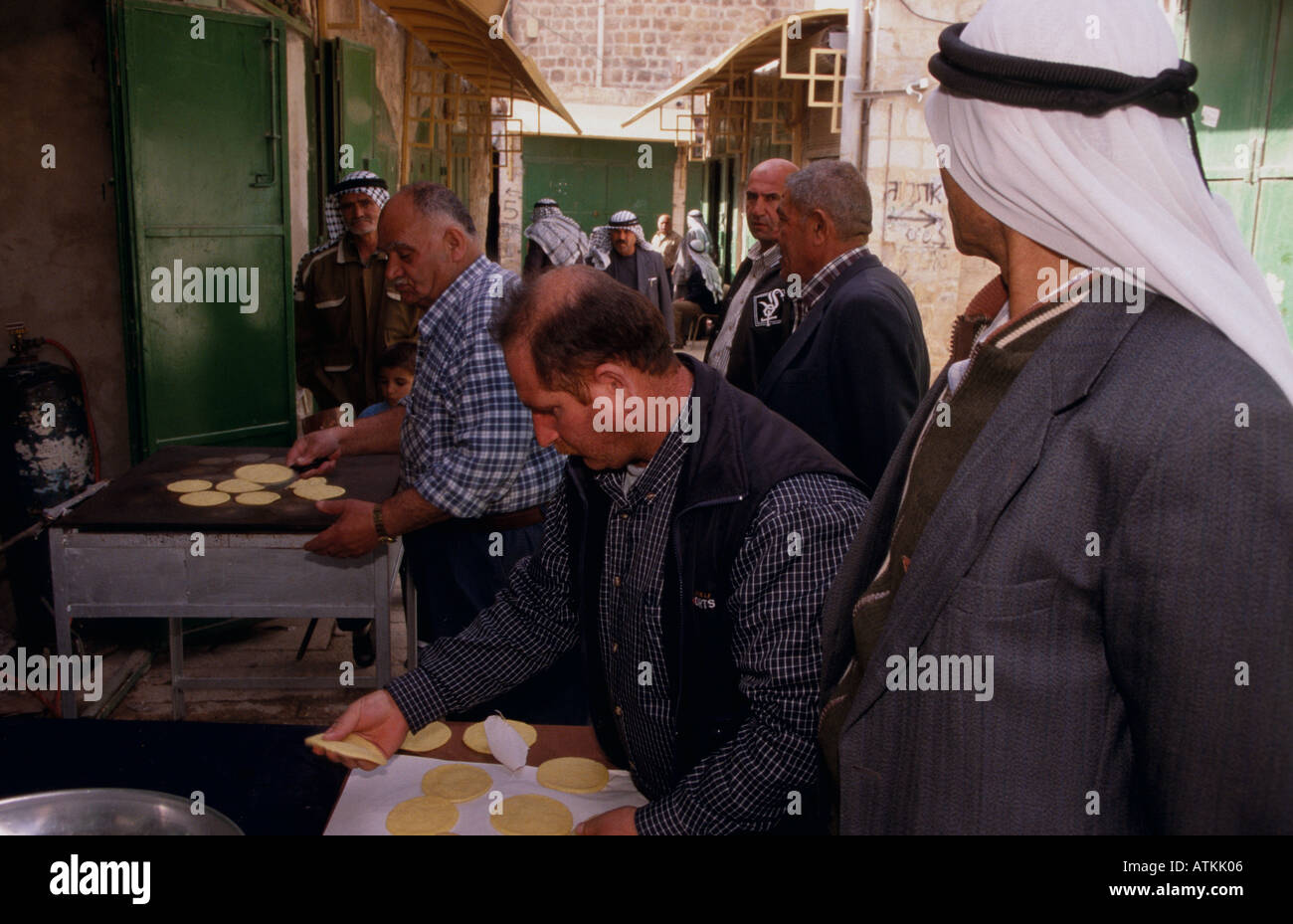 Palestinian in traditional clothing hi-res stock photography and images