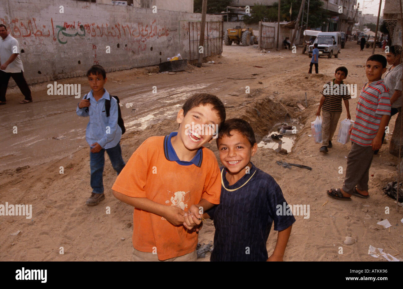 A street scene in Gaza Stock Photo - Alamy