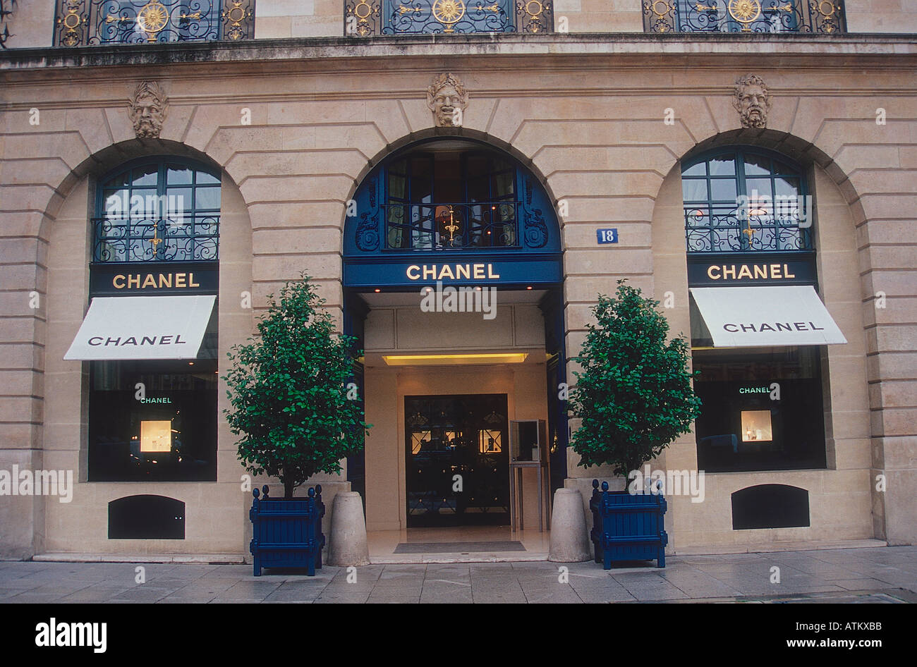Chanel Luxury Store in Place Vendome in Paris, France Editorial Image -  Image of fashion, gold: 141202210