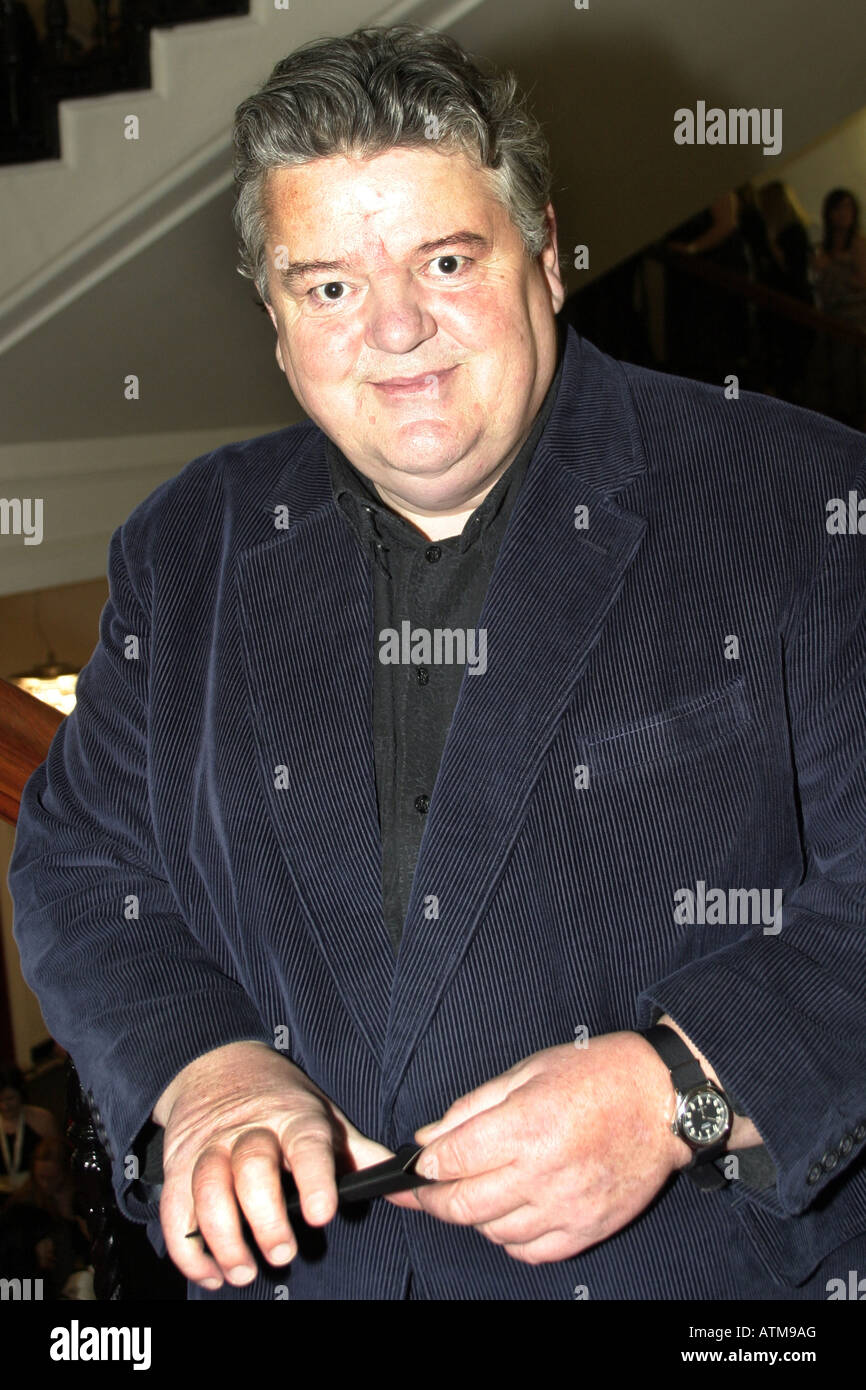Robbie Coltrane Scottish actor in many films and television programmes Stock Photo