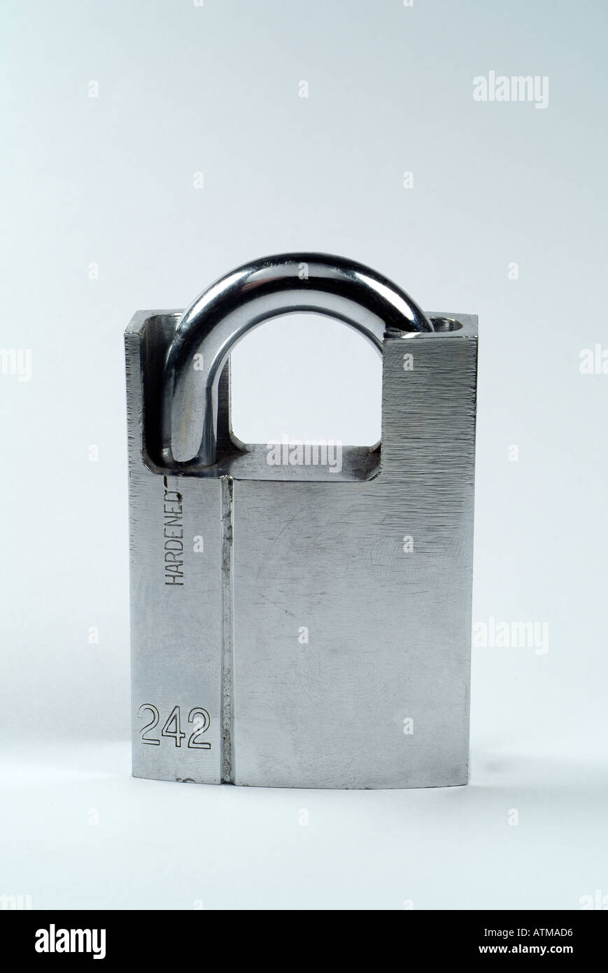 Pad lock cut out hi-res stock photography and images - Alamy