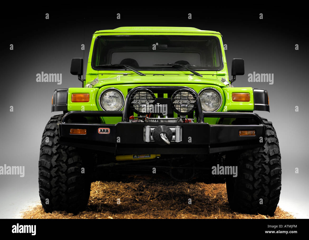 License available at MaximImages.com - AEV Brute Jeep Wrangler TJ conversion Stock Photo