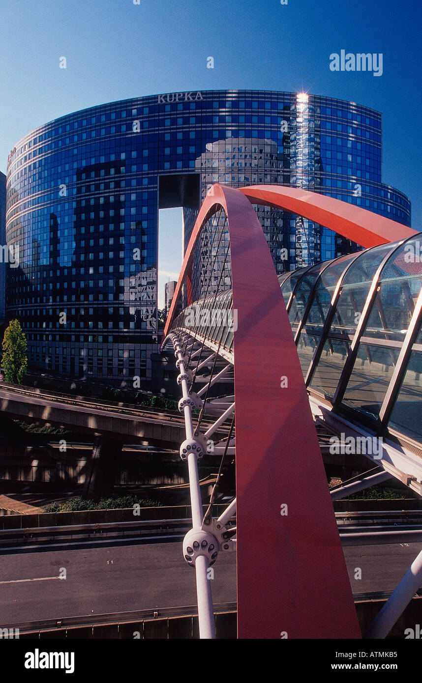 Japan bridge / Paris Stock Photo Alamy