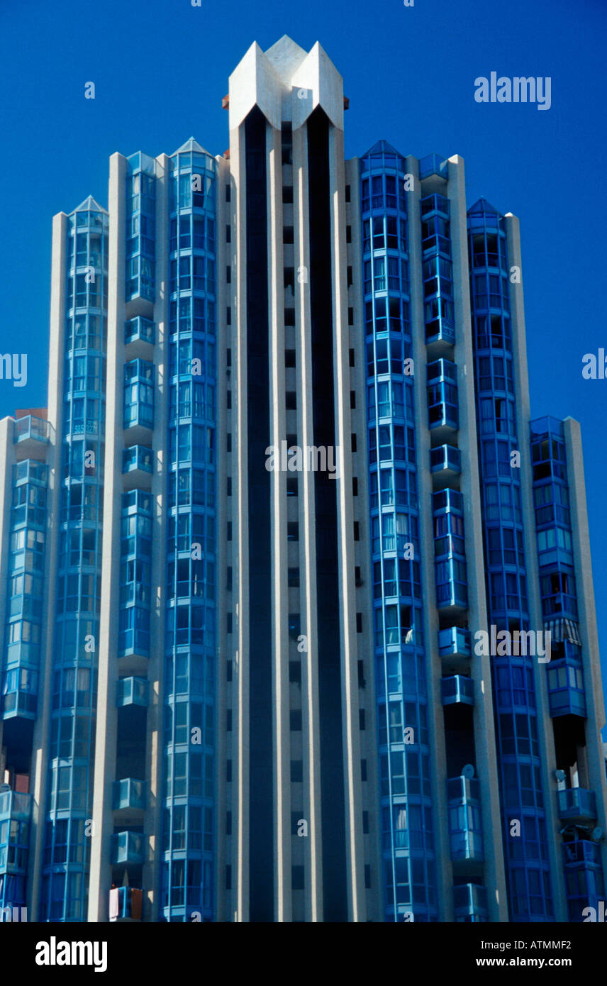 Tower Block   Benidorm Stock Photo - Alamy