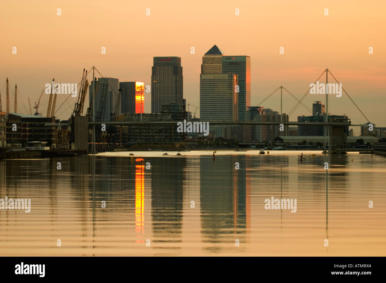 Canary Wharf and Docklands London England UK Stock Photo - Alamy