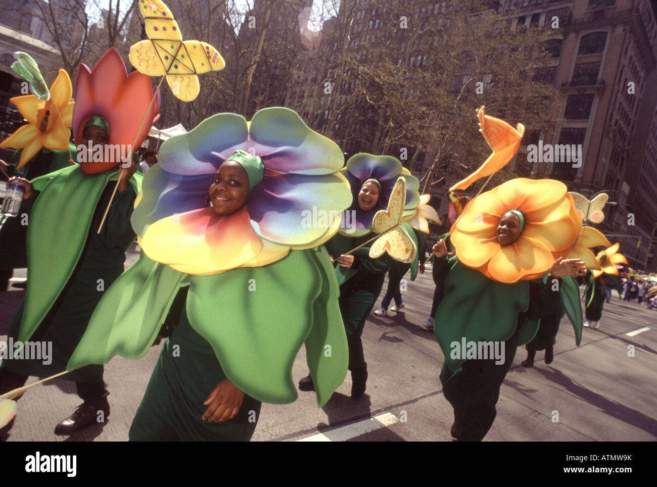 Earth Day New York City.Parade of the Environmentalists