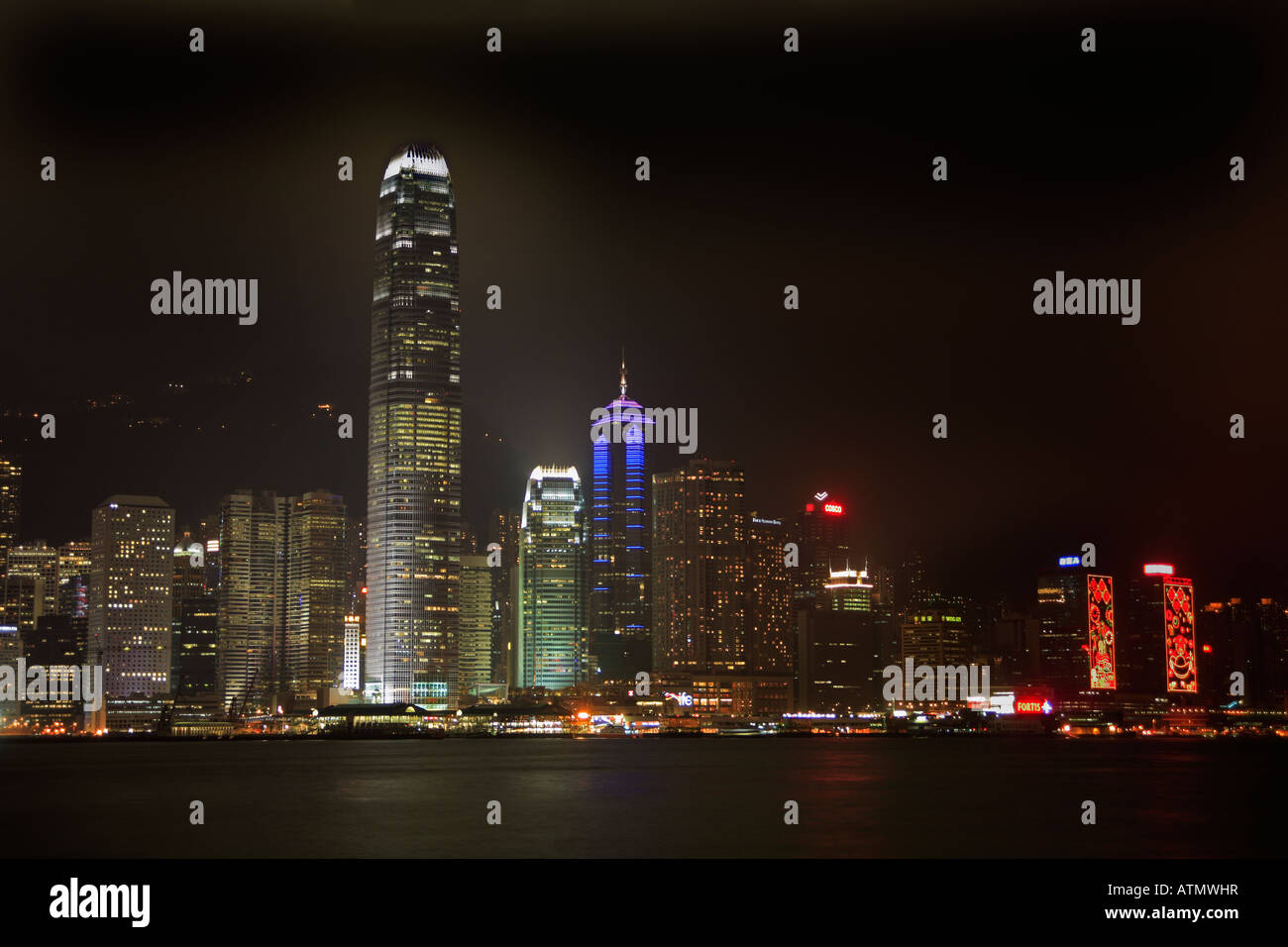 Hong Kong Skyline From Kowloon Stock Photo - Alamy
