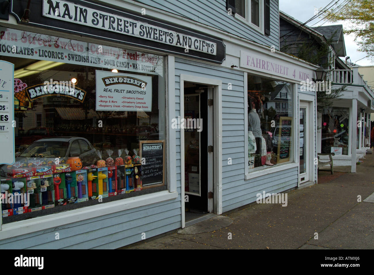 Westhampton town center situated in Southampton County Long Island