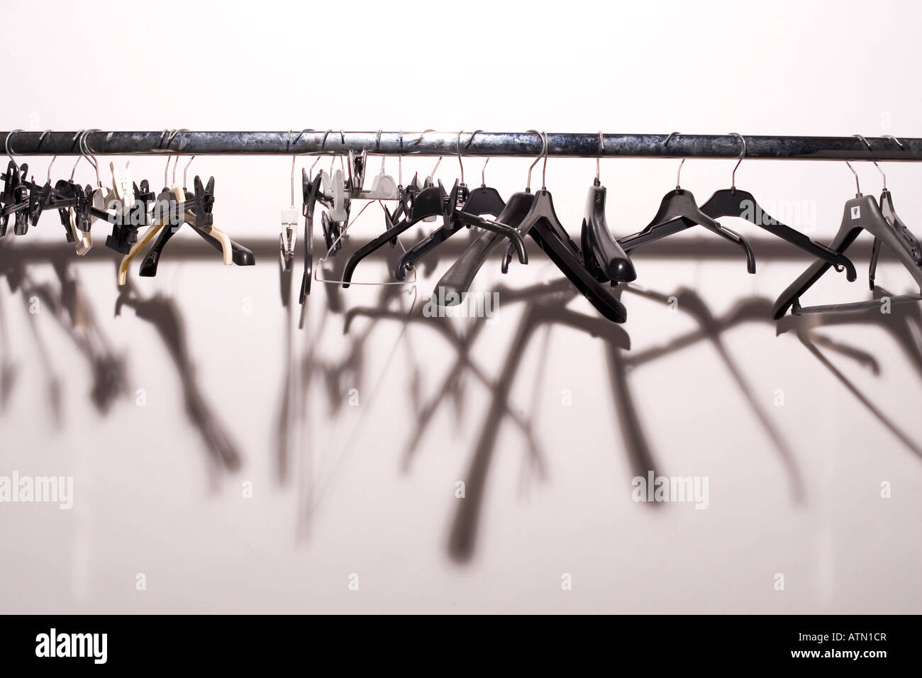 Coat hangers line hires stock photography and images Alamy