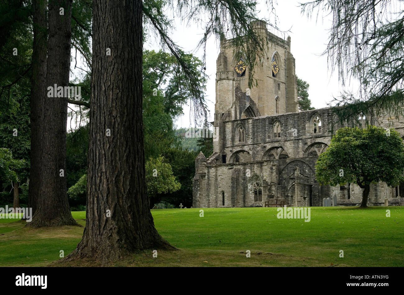 Dunkeld Cathedral dates from 1260. Perth and Kinross, Tayside, Scotland Stock Photo
