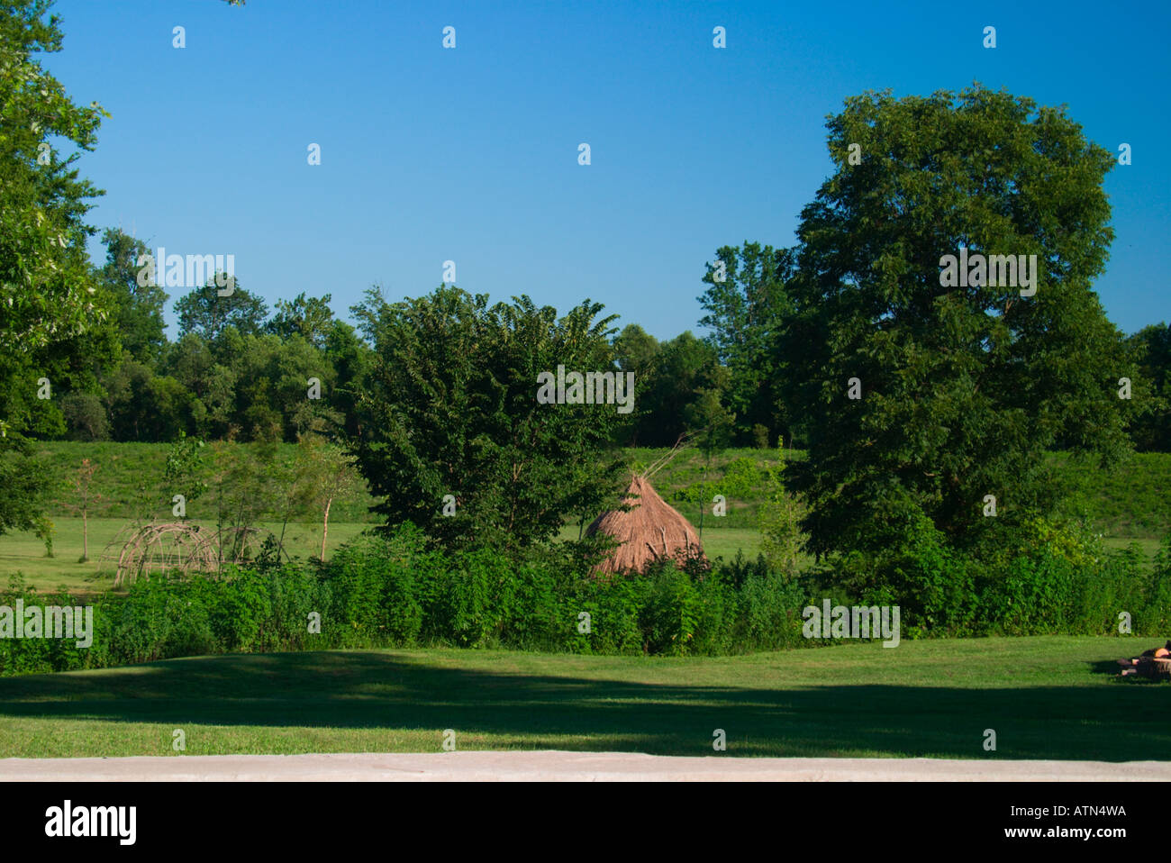 Native american grass hut Stock Photo Alamy