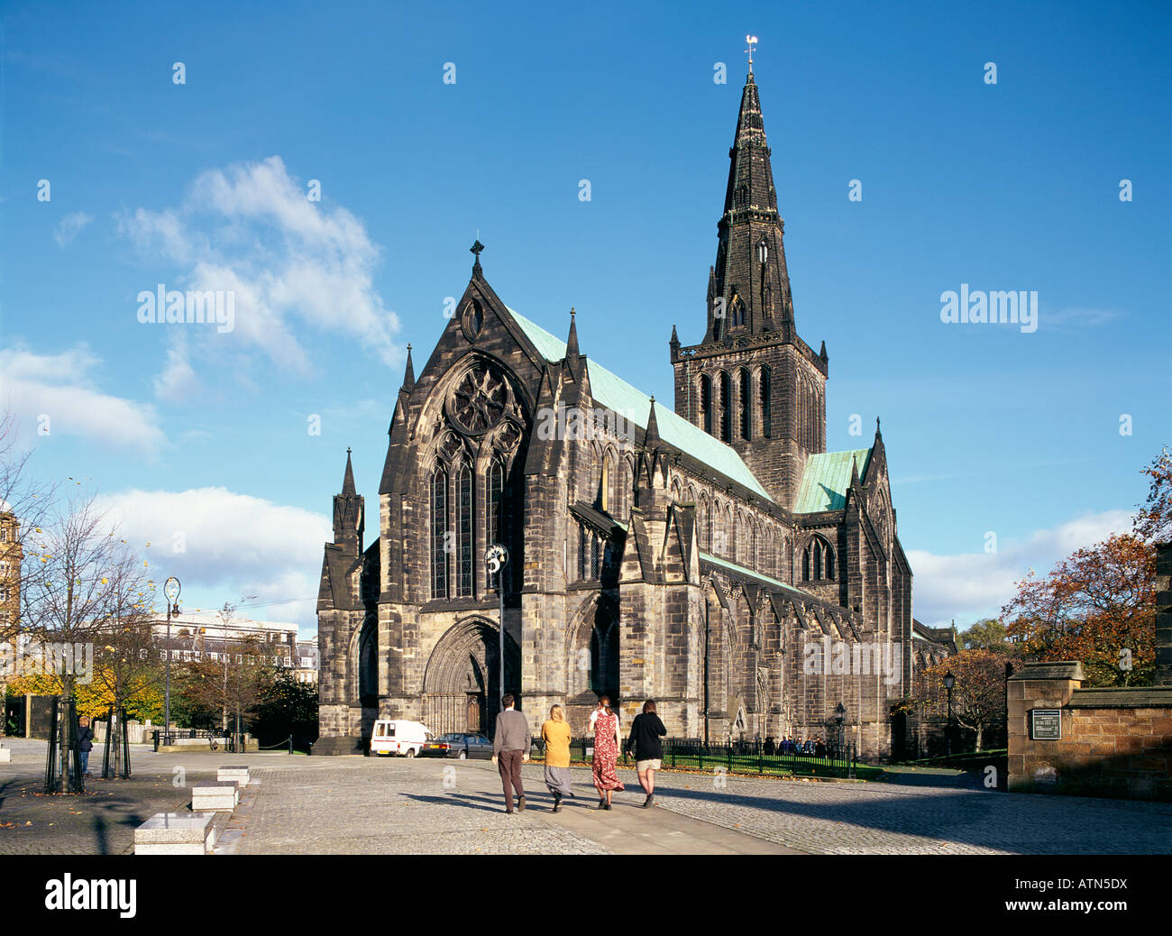 Glasgow Cathedral, High Kirk of the city of Glasgow. Originally Stock