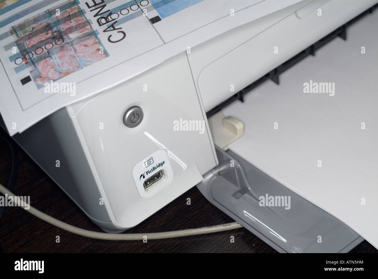 InkJet printer Stock Photo