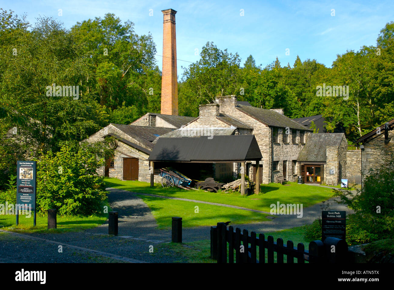 Stott Park Bobbin Mill, near Lakeside (Lake Windermere), Lake District