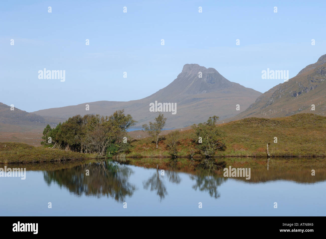 Stac Polly Mountain From Drumrunie Loch Wester Ross Xpl 3850 368