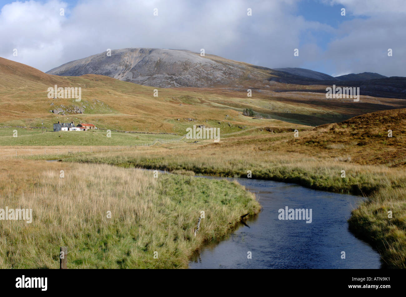 Shepherds House in the hills, Inchnadamph Sutherland Stock Photo Alamy
